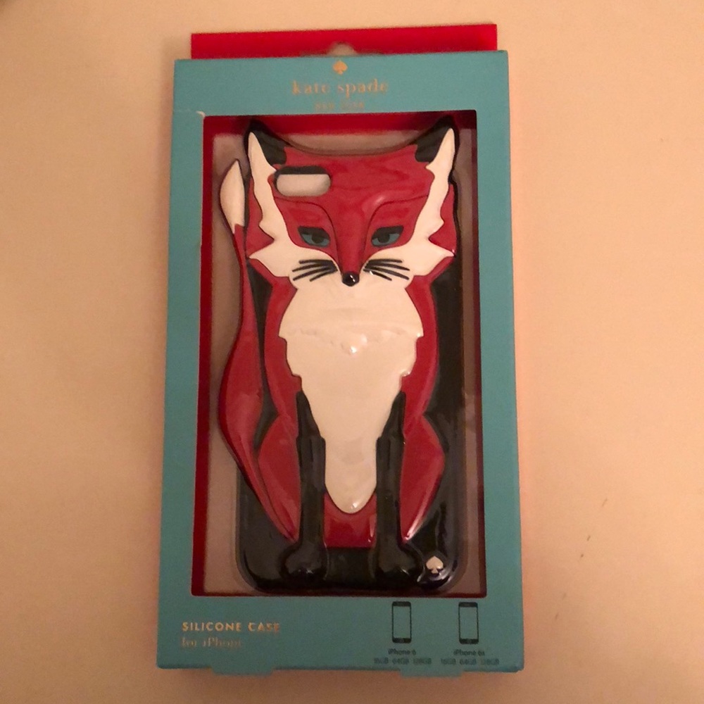 Kate spade iPhone 6-6s fox case